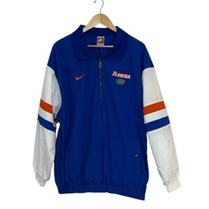 Vintage Nike Florida Gators 1/4 Zip windbreaker, Pullover Jacket, XL